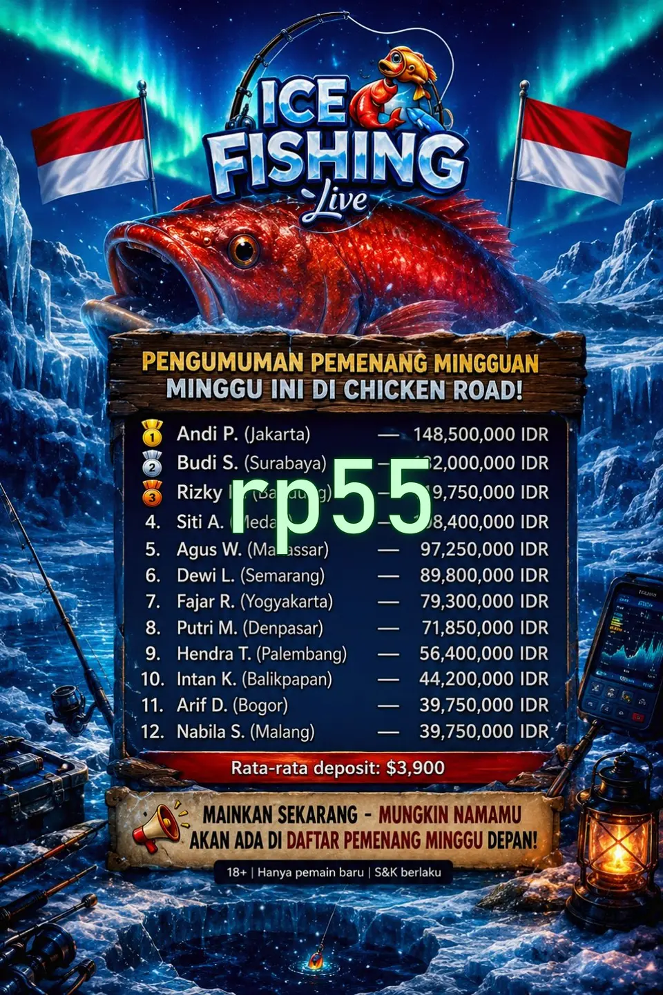 rp55 Masuk